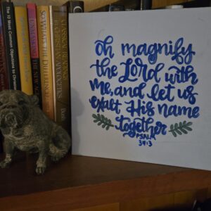 Oh magnify the Lord